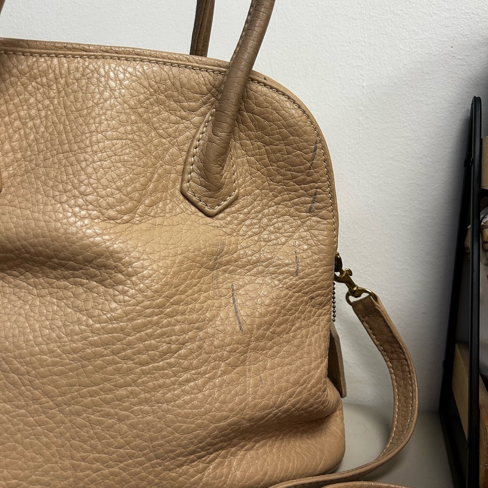 Coach Vintage Sonoma Satchel Natural Grain # 4921 - Picture 2 of 7